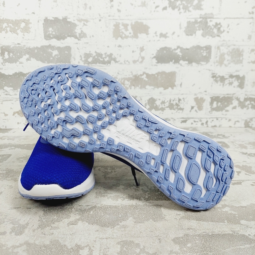 NEW Nike Revolution Boys Shoes Trainers Blue - White Sneakers E964 - Picture 7 of 11